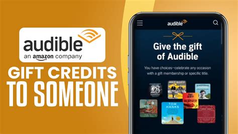 how to gift books on audible