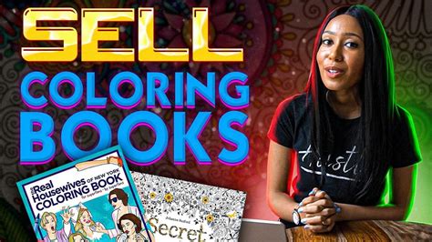 how to sell coloring books